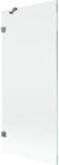 Mexen Lunar paravan de baie cu un singur panou 80 x 150 cm, transparent, metal gri - 897-080-000-95-00 (897-080-000-95-00)