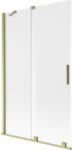 Mexen Velar paravan de duș pentru cadă cu 2 aripi glisante 110 x 150 cm, mat, auriu periat - 896-110-000-31-55 (896-110-000-31-55)