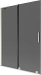 Mexen Velar paravan cadă cu două uși glisante 130 x 150 cm, grafit, nichel periat - 896-130-000-41-97 (896-130-000-41-97)