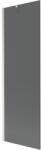 Mexen Next panou de cadă 1 segment 60 x 150 cm, grafit, nichel periat - 895-060-000-00-40-97 (895-060-000-00-40-97)