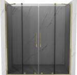 Mexen Velar Duo uși de duș glisante 170 cm, grafit, auriu - 871-170-000-42-50 (871-170-000-42-50)