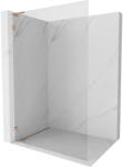 Mexen Lunar L perete de duș Walk-in stânga 120 x 200 cm, transparent 8 mm, cupru periat - 830L-120-000-65-00-L (830L-120-000-65-00-L)