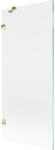 Mexen Lunar paravan de baie 1-canat 80 x 150 cm, transparent, auriu - 897-080-000-50-00 (897-080-000-50-00)