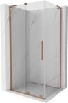 Mexen Velar L cabină de duș culisantă 100 x 90 cm, transparent, cupru periat - 871-100-090-03-65 (871-100-090-03-65)