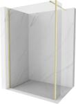 Mexen Kioto perete de duș Walk-in 105 x 30 cm, transparent, auriu periat - 800-105-212-55-00-030 (800-105-212-55-00-030)