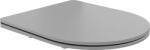 Mexen capac de toaletă cu cădere lentă slim, duroplast, gri deschis mat - 39740061 (39740061)