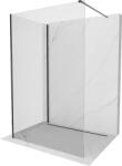 Mexen Kioto perete de duș Walk-in 135 x 90 cm, transparent, negru - 800-135-212-70-00-090 (800-135-212-70-00-090)