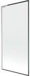 Mexen Next L paravan de duș cu un panou 90 x 150 cm, cadru negru, nichel periat - 895-090-000-03-70-97 (895-090-000-03-70-97)