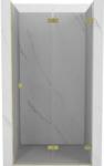 Mexen Lunar-F uși de duș pliante dreapta 80 cm, transparent, auriu periat - 836-080-000-55-00-P (836-080-000-55-00-P)