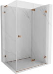 Mexen Lunar-F L cabină de duș pliabilă dreapta 85 x 80 cm, transparent, aur roz - 836L-085-080-60-00-P (836L-085-080-60-00-P)