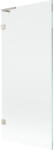Mexen Lunar L paravan pentru cadă cu 1 panou de 80 x 150 cm, transparent, nichel periat - 897L-080-000-97-00 (897L-080-000-97-00)