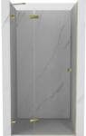 Mexen Lunar ușă de duș pivotantă stânga 105 cm, transparentă, aurie - 834-105-000-50-00-L (834-105-000-50-00-L)