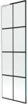 Mexen Next L panou de cadă cu un singur panou 60 x 150 cm, imprimeu negru, alb - 895-060-000-03-77-20 (895-060-000-03-77-20)