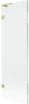 Mexen Lunar L paravan de baie 1-canat 60 x 150 cm, transparent, auriu periat - 897L-060-000-55-00 (897L-060-000-55-00)