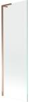 Mexen Next L paravan de cadă cu 1 panou 60 x 150 cm, transparent, aur roz - 895-060-000-03-00-60 (895-060-000-03-00-60)