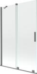 Mexen Velar paravan baie cu 2 aripi glisante 120 x 150 cm, transparent, gun metal - 896-120-000-01-95 (896-120-000-01-95)