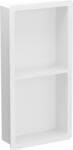 Mexen X-Wall-K raft de nișă din conglomerat 62, 2 x 30, 7 cm, alb - 1900623010 (1900623010)