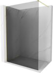 Mexen Kioto-X perete duș Walk-in 140 x 200 cm, grafit 10 mm, auriu periat - 800-140-101-55-40-X (800-140-101-55-40-X)