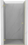 Mexen Lunar-B uși de duș batante stânga 65 cm, transparent, auriu periat - 832-065-000-55-00-L (832-065-000-55-00-L)