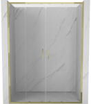 Mexen Exo uși de duș duble culisante 150 cm, transparent, aurii - 8152-150-000-50-00 (8152-150-000-50-00)