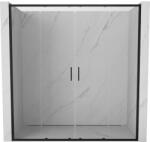 Mexen Exo uși de duș glisante duble 180 cm, transparent, negru - 8152-180-000-70-00 (8152-180-000-70-00)