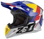 Zed X1.9 Cross Bukósisak (Szürke - Kék - Piros - Sárga)