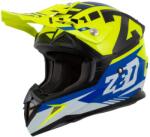 Zed X1.9 Cross Bukósisak (Kék - Sárga - Fekete - Fehér)