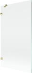 Mexen Lunar paravan de baie cu un singur panou 100 x 150 cm, transparent, auriu - 897-100-000-50-00 (897-100-000-50-00)