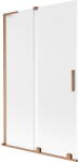 Mexen Velar L paravan de baie cu 2 panouri glisante 110 x 150 cm, mat, cupru periat - 896-110-003-31-65 (896-110-003-31-65)
