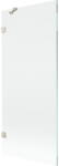 Mexen Lunar paravan de baie 1-canat 80 x 150 cm, transparent, nichel periat - 897-080-000-97-00 (897-080-000-97-00)