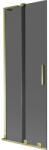 Mexen Velar L paravan de cadă cu 2 aripi glisante 70 x 150 cm, grafit, auriu - 896-070-003-41-50 (896-070-003-41-50)