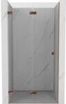 Mexen Lunar-F ușă de duș pliabilă stângă 95 cm, transparentă, aur roz - 836-095-000-60-00-L (836-095-000-60-00-L)