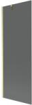 Mexen Next paravan pentru cadă 1-canată 70 x 150 cm, grafit, auriu periat - 895-070-000-00-40-55 (895-070-000-00-40-55)