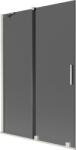 Mexen Velar paravan de cadă cu 2 aripi glisante 120 x 150 cm, grafit, nichel periat - 896-120-000-41-97 (896-120-000-41-97)