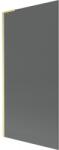 Mexen Next L panou de baie cu un panou 1-foaie 90 x 150 cm, grafit, auriu periat - 895-090-000-03-40-55 (895-090-000-03-40-55)