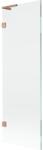 Mexen Lunar L paravan de duș cu 1 panou 60 x 150 cm, transparent, cupru periat - 897L-060-000-65-00 (897L-060-000-65-00)