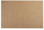 Exacompta Könyökalátét, karton, 575x375 mm EXACOMPTA, "Eterneco®", barna (60147D) - nyomtassingyen