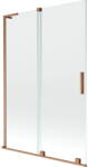Mexen Velar L paravan duș 2-pliabil, glisant 120 x 150 cm, transparent, cupru periat - 896-120-003-01-65 (896-120-003-01-65)
