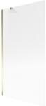Mexen Next paravan de baie 1-panou 100 x 150 cm, dungi, auriu - 895-100-000-00-09-50 (895-100-000-00-09-50)