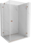 Mexen Lunar-B cabină de duș batantă dreapta 95 x 80 cm, transparent, cupru periat - 832-095-080-65-00-P (832-095-080-65-00-P)