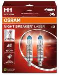 OSRAM Night Breaker Laser H1 +150% halogén izzó DUO BOX 64150NL-2HB