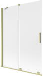 Mexen Velar paravan de baie cu 2 canaturi glisante 130 x 150 cm, înghețat, auriu periat - 896-130-000-31-55 (896-130-000-31-55)