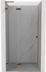 Mexen Lunar L uși de duș pivotante stânga 105 cm, transparente, aur roz - 834L-105-000-60-00-L (834L-105-000-60-00-L)