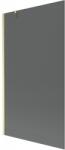 Mexen Next paravan de cadă cu 1 panou, 100 x 150 cm, grafit, auriu mat - 895-100-000-00-40-55 (895-100-000-00-40-55)
