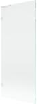 Mexen Lunar L paravan de cadă 1-canat 80 x 150 cm, transparent, alb - 897L-080-000-20-00 (897L-080-000-20-00)