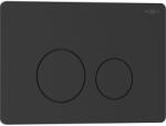 Mexen Tex 06 buton de descărcare oțel inoxidabil, negru mat - 6106-02 (6106-02)