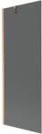 Mexen Next paravan de cadă cu 1 canat 70 x 150 cm, grafit, cupru periat - 895-070-000-00-40-65 (895-070-000-00-40-65)