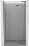 Mexen Lunar ușă de duș batantă dreaptă 105 cm, transparentă, cupru periat - 834-105-000-65-00-P (834-105-000-65-00-P)