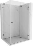 Mexen Lunar-F L cabină de duș pliabilă dreaptă 90 x 80 cm, transparent, metal gri - 836L-090-080-95-00-P (836L-090-080-95-00-P)