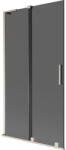 Mexen Velar L paravan cadă 2-canat glisant 100 x 150 cm, grafit, nichel periat - 896-100-003-41-97 (896-100-003-41-97)